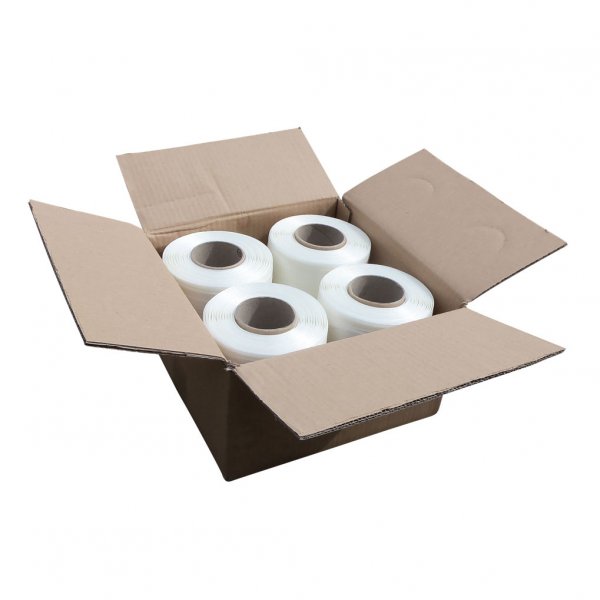 13mm wide baler banding - box contains 4 x 250 metre long rolls in white