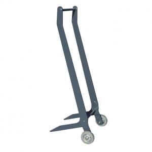 Waste bale trolley