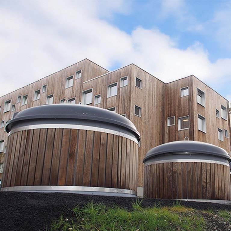 wood effect molok deep waste bin solutions